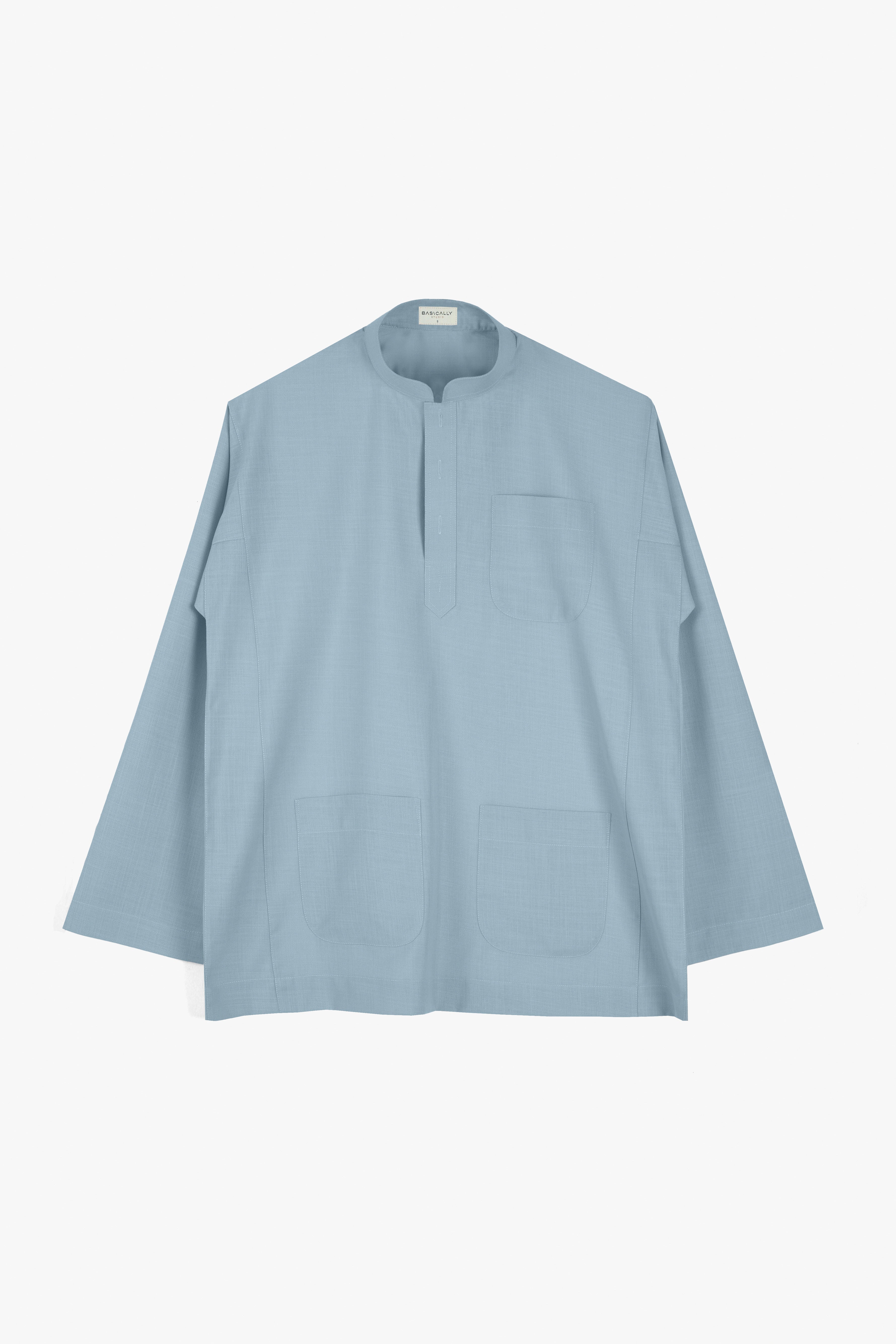 Tunku in Dusty Blue