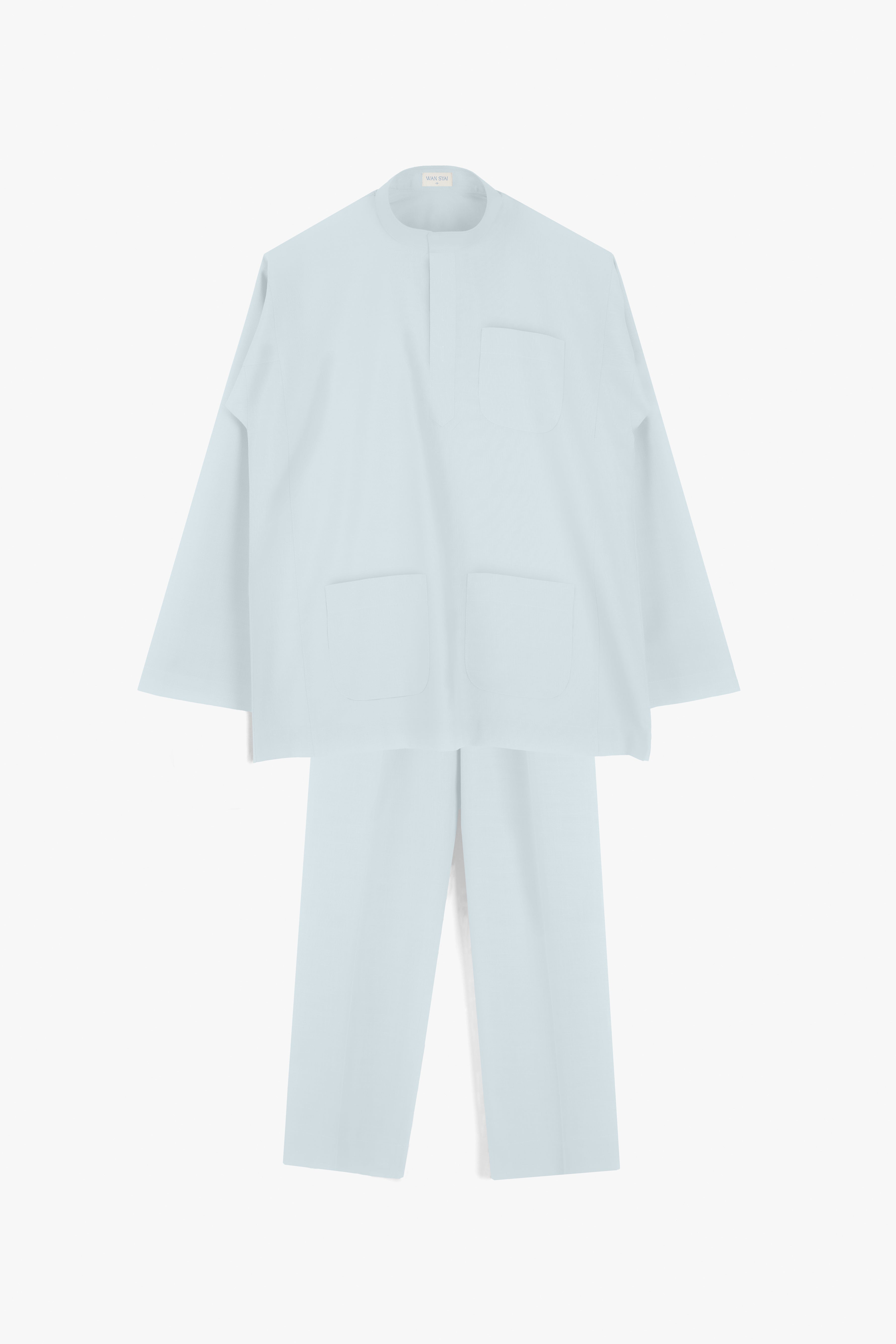 Cekak Musang in Baby Blue