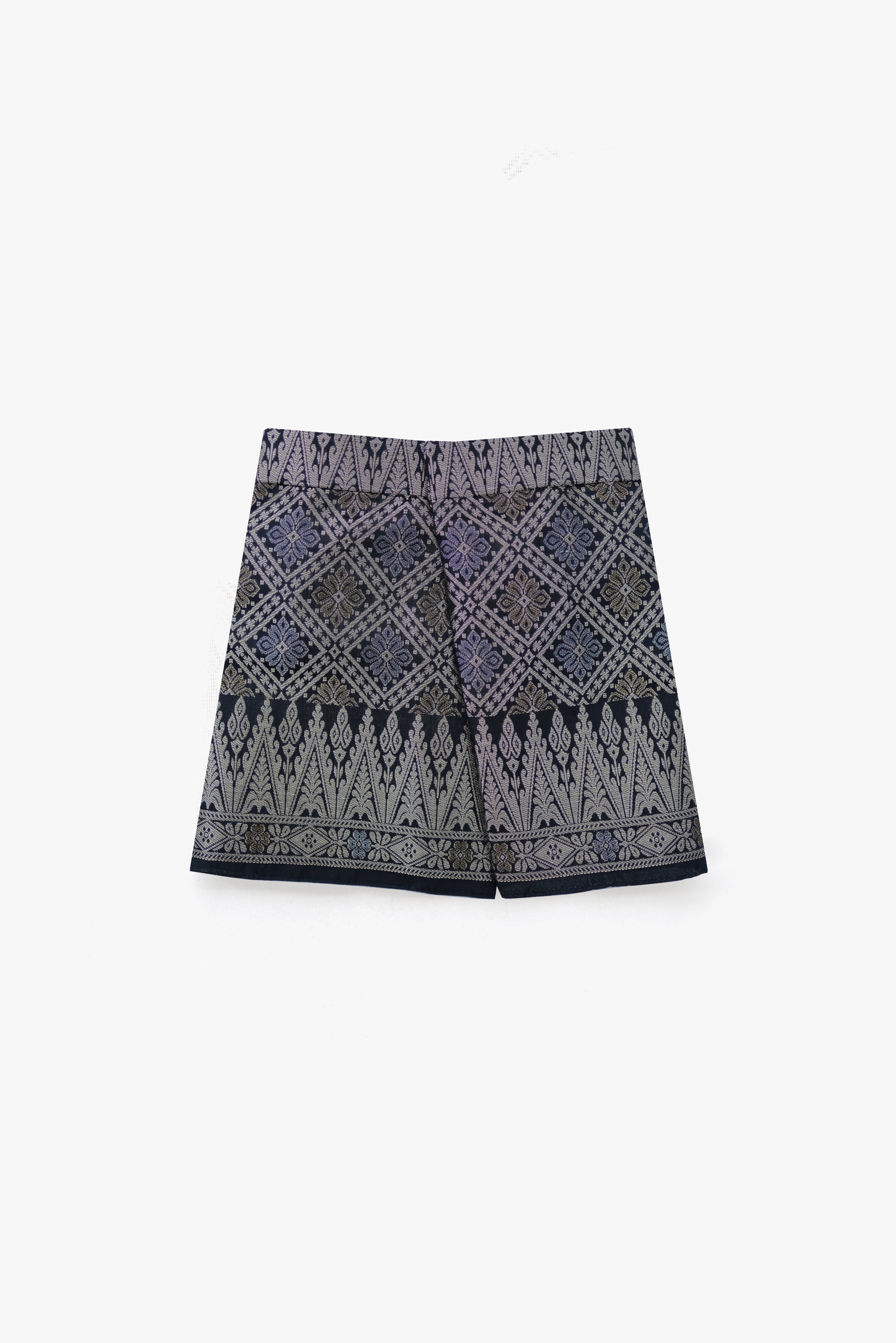 Brocade Kids in Trellis Black