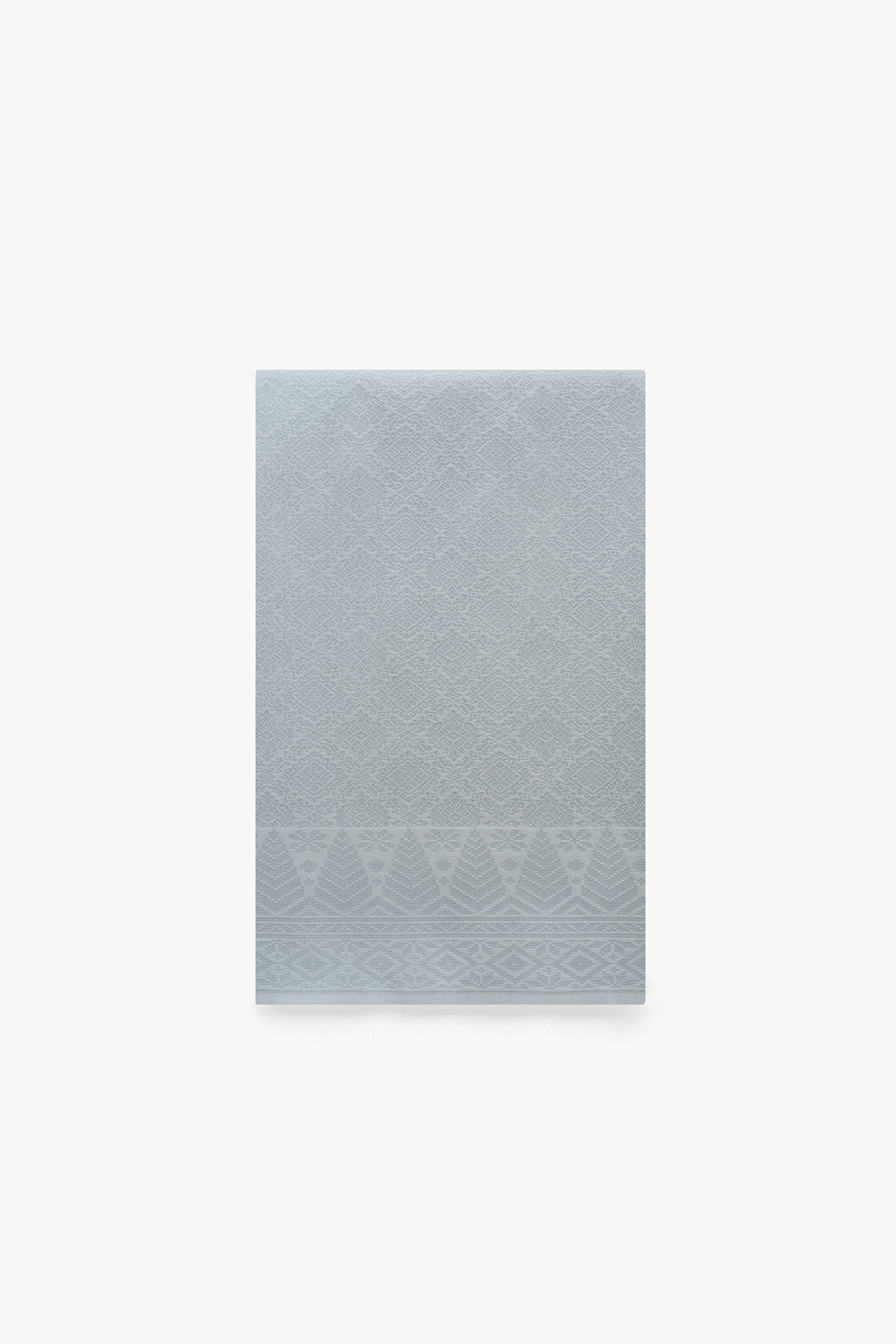Songket Sampin in Blue Gray
