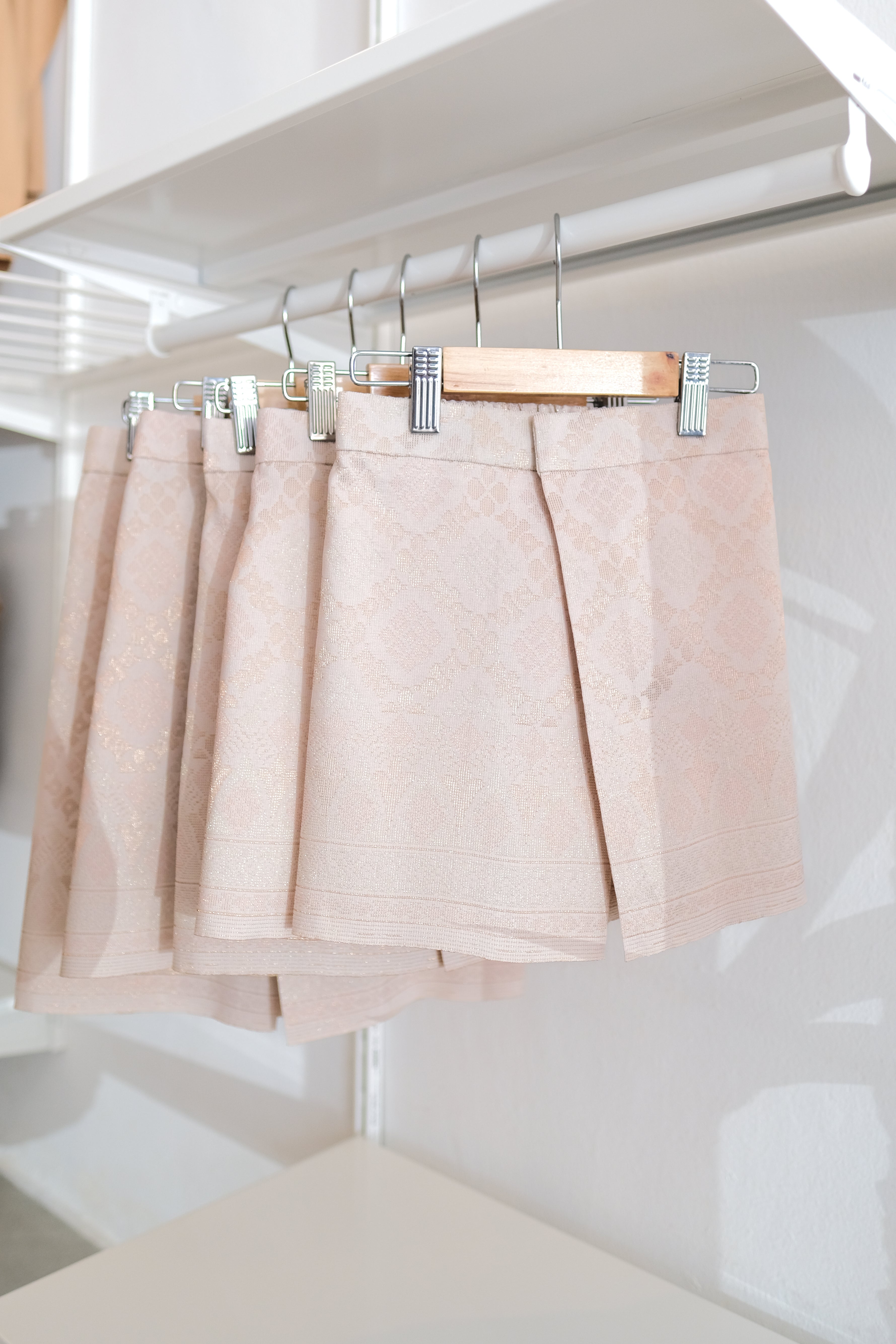 Songket Sampin Kids in Pink Salt