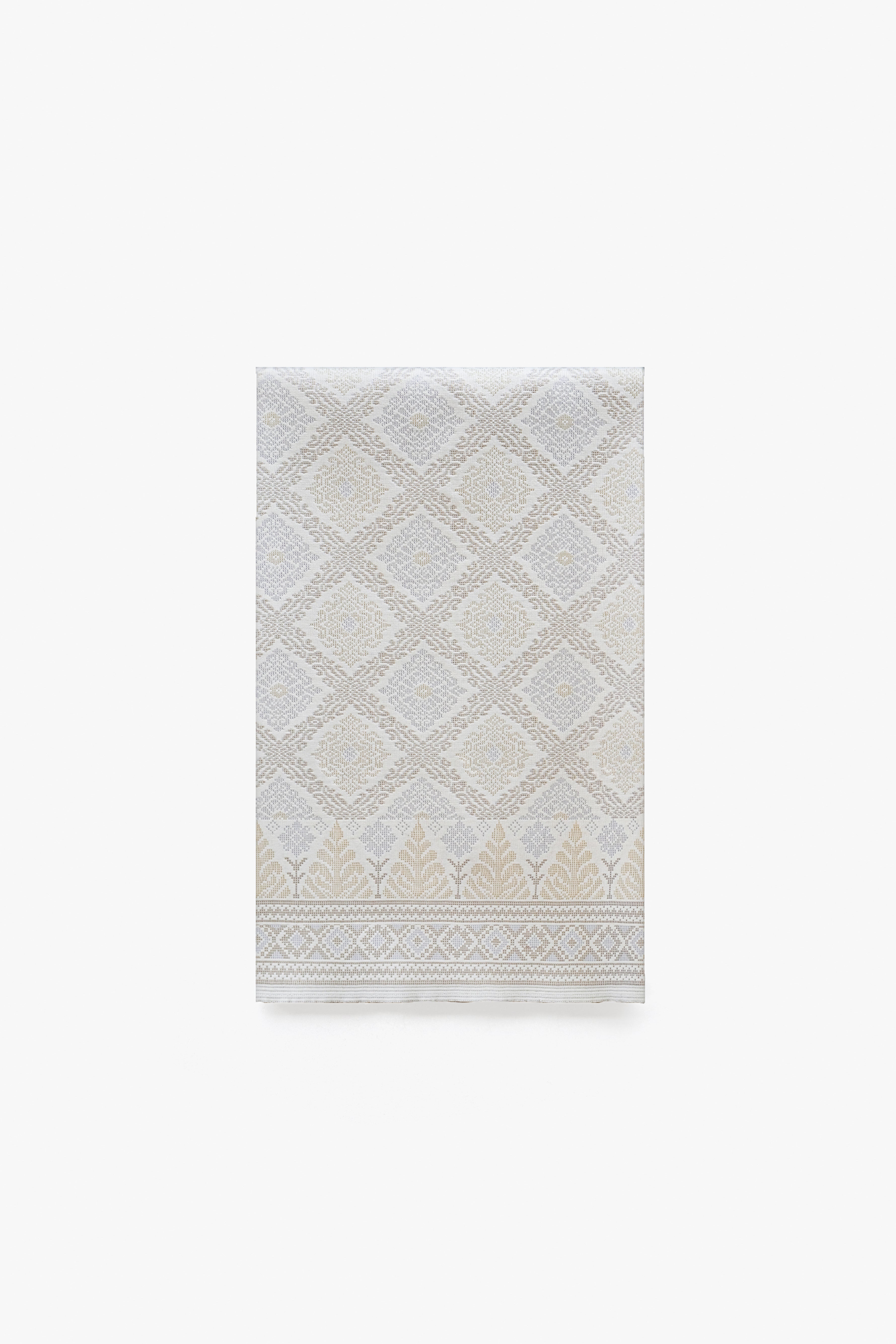 Songket Samping in Putih