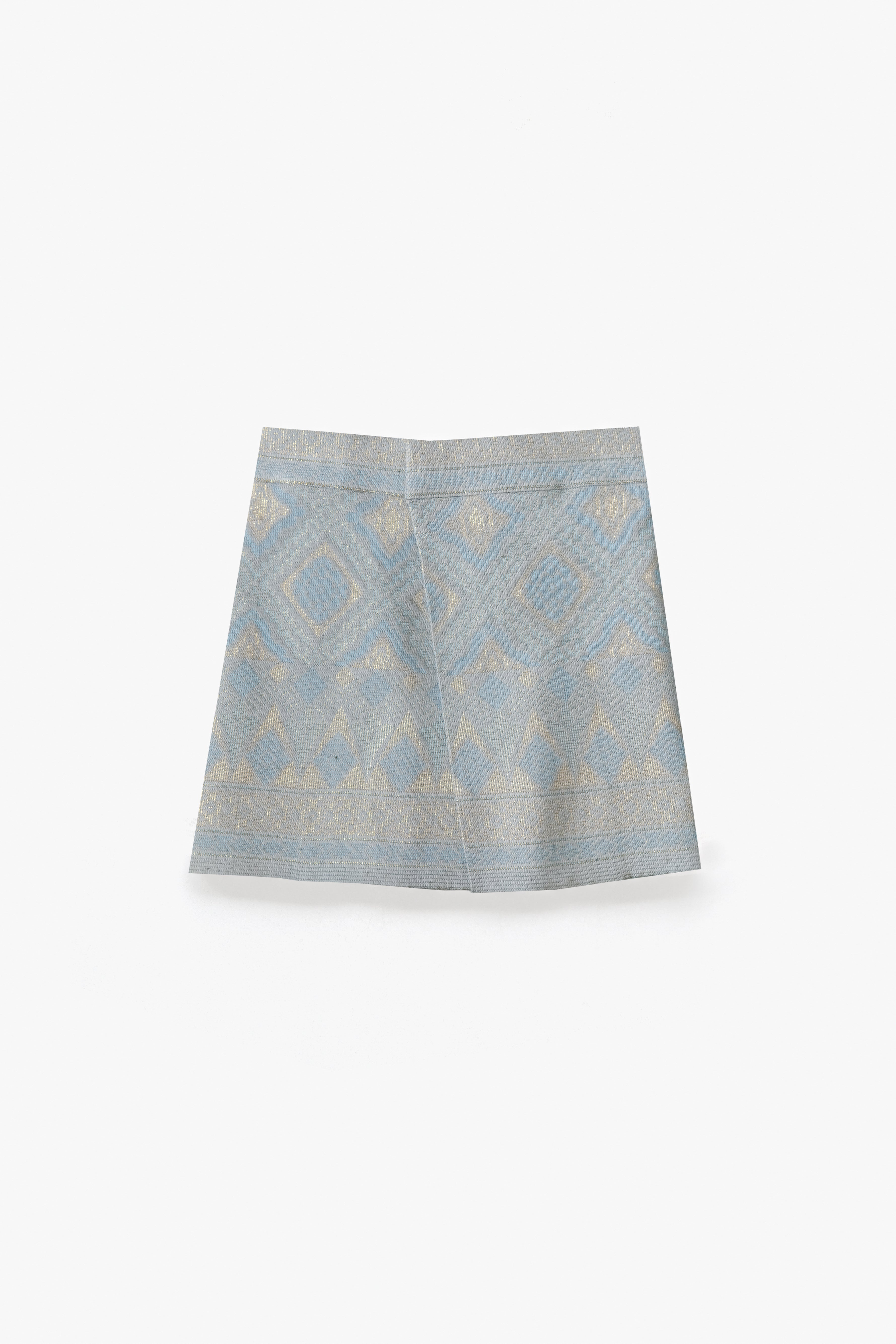 Songket Sampin Kids in Baby Blue