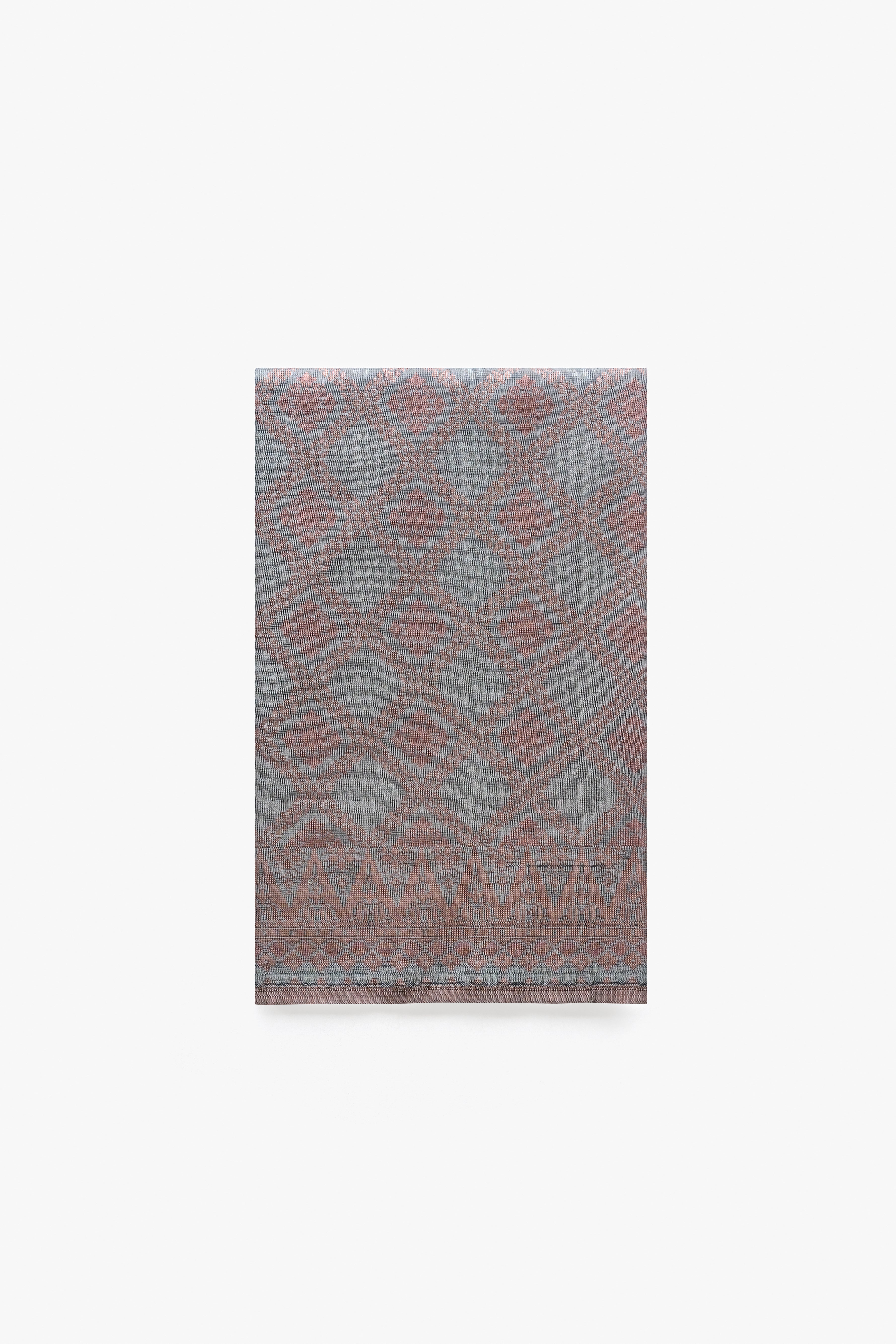 Songket Samping in Grey