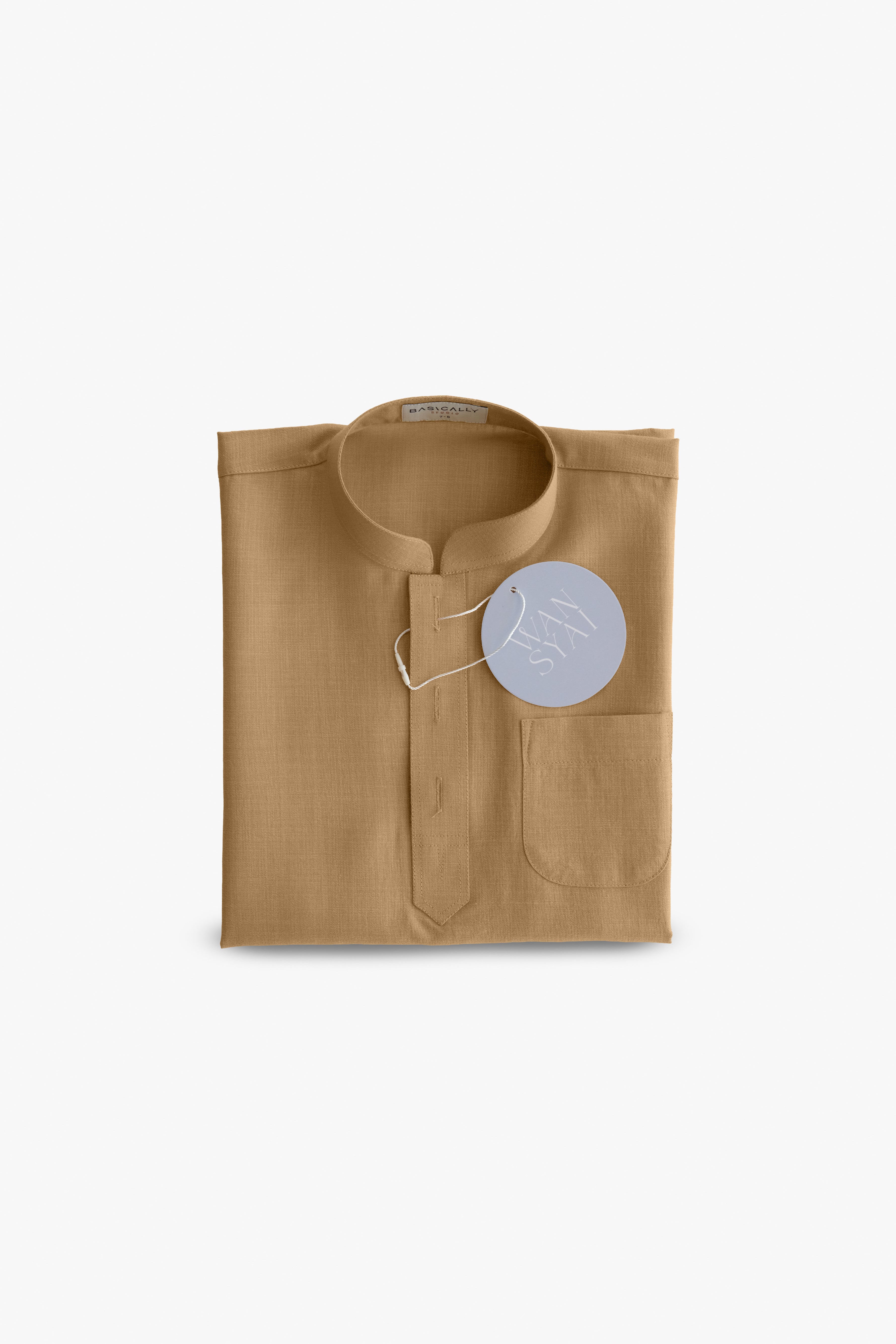 Tunku Kids with Pesak in Nude Brown