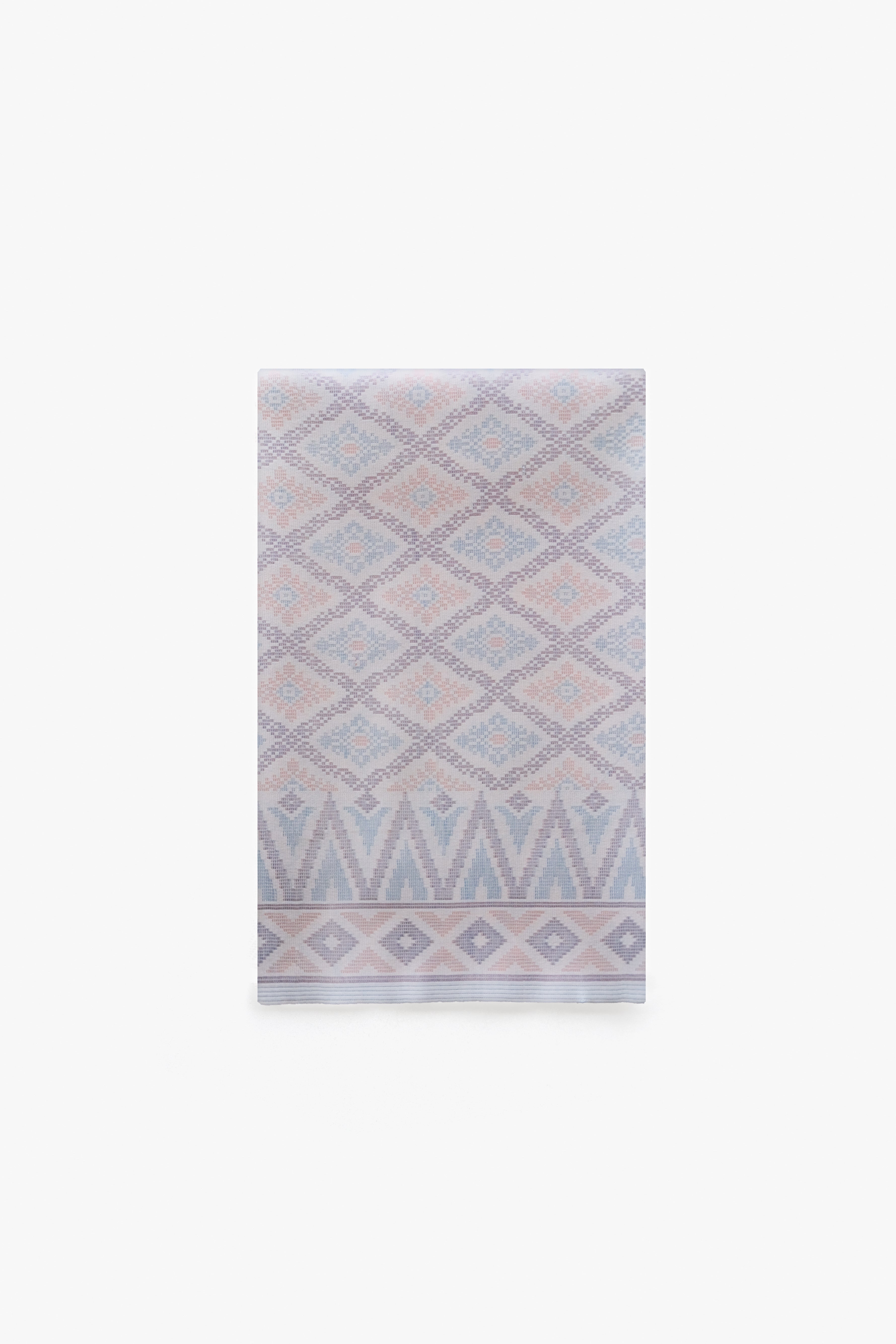 Songket Samping in Lilac Peach