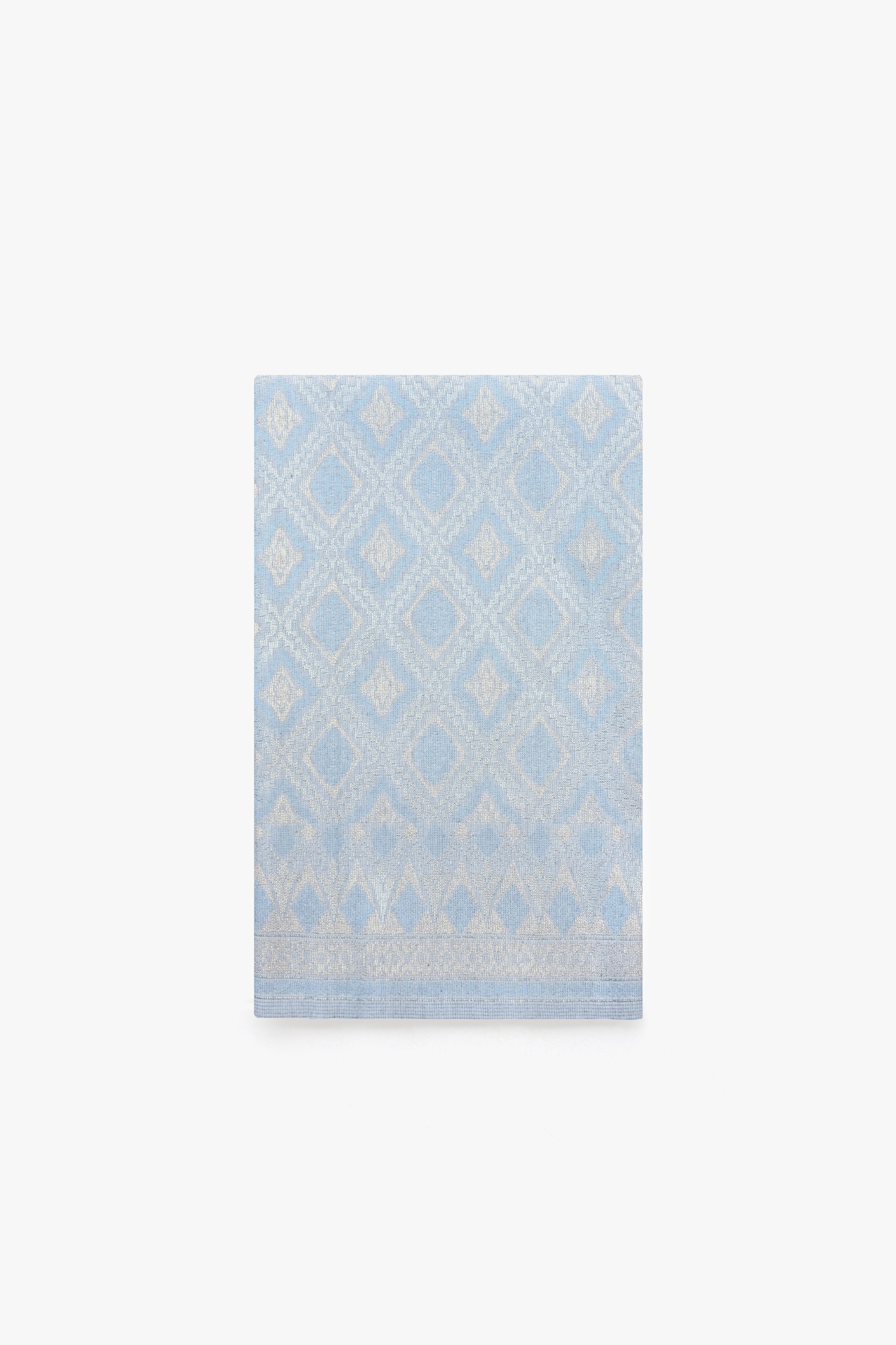 Songket Sampin in Baby Blue