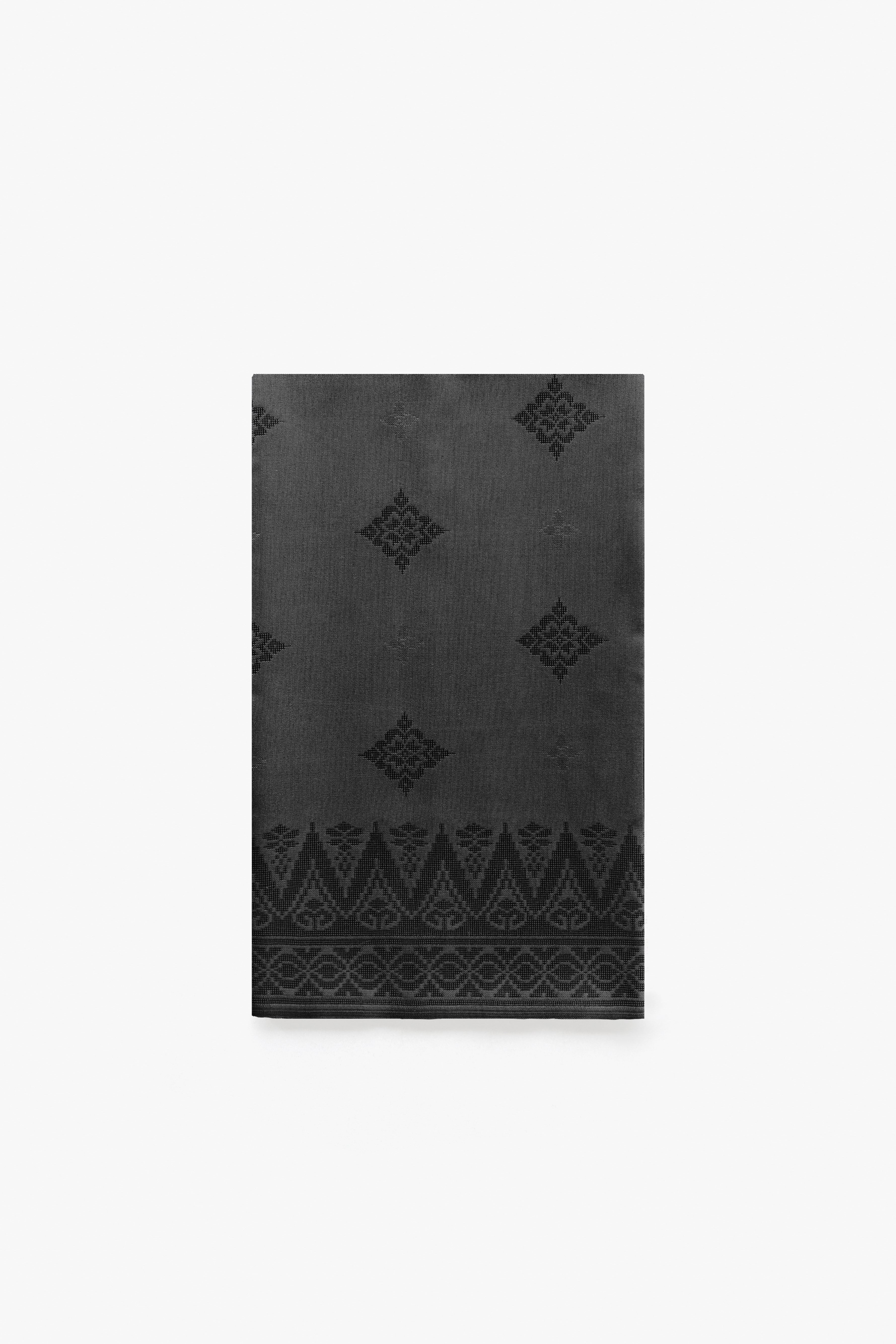 Bunga Tabur Songket Sampin in Dark Grey