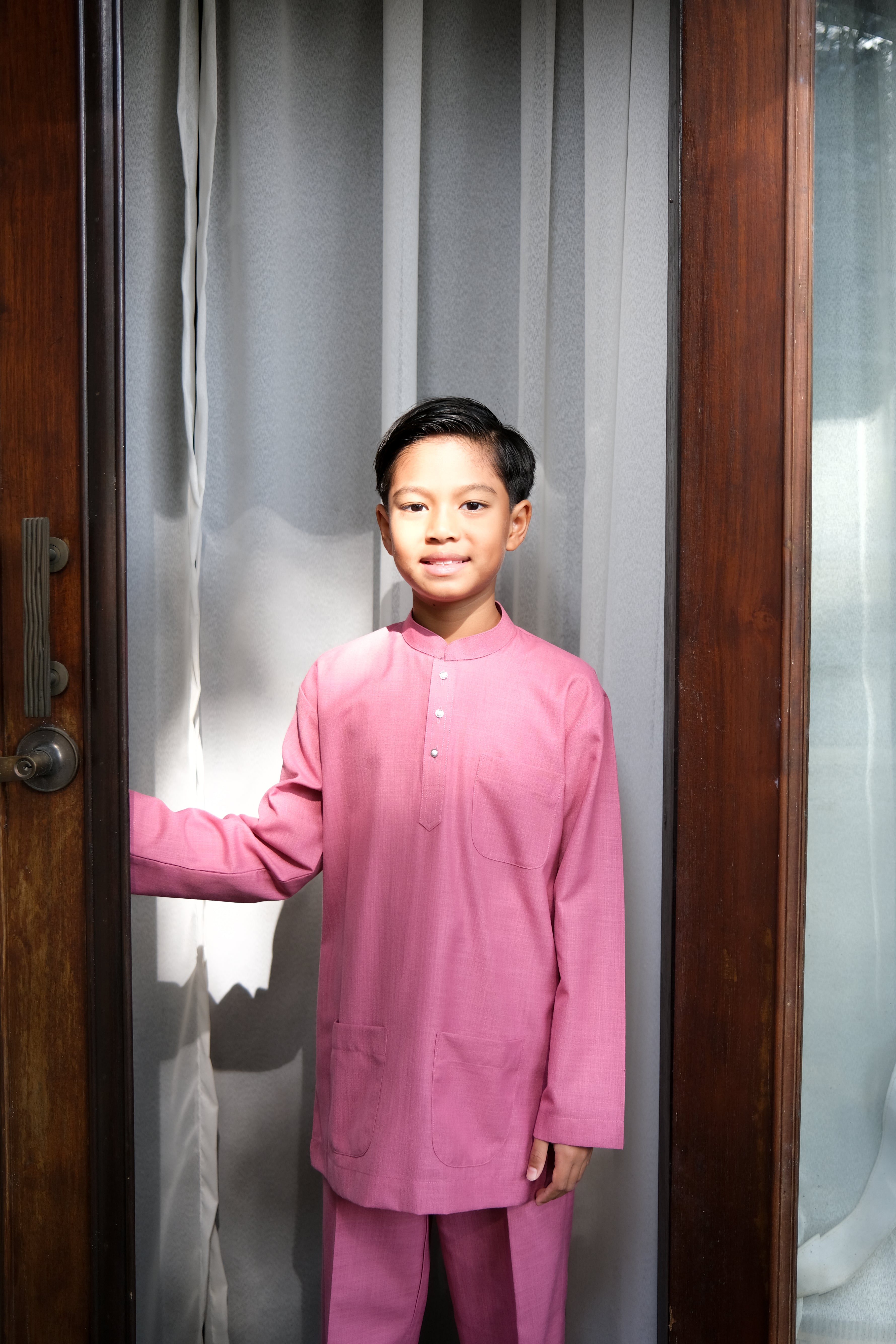 Tunku Kids in Fuchsia Pink