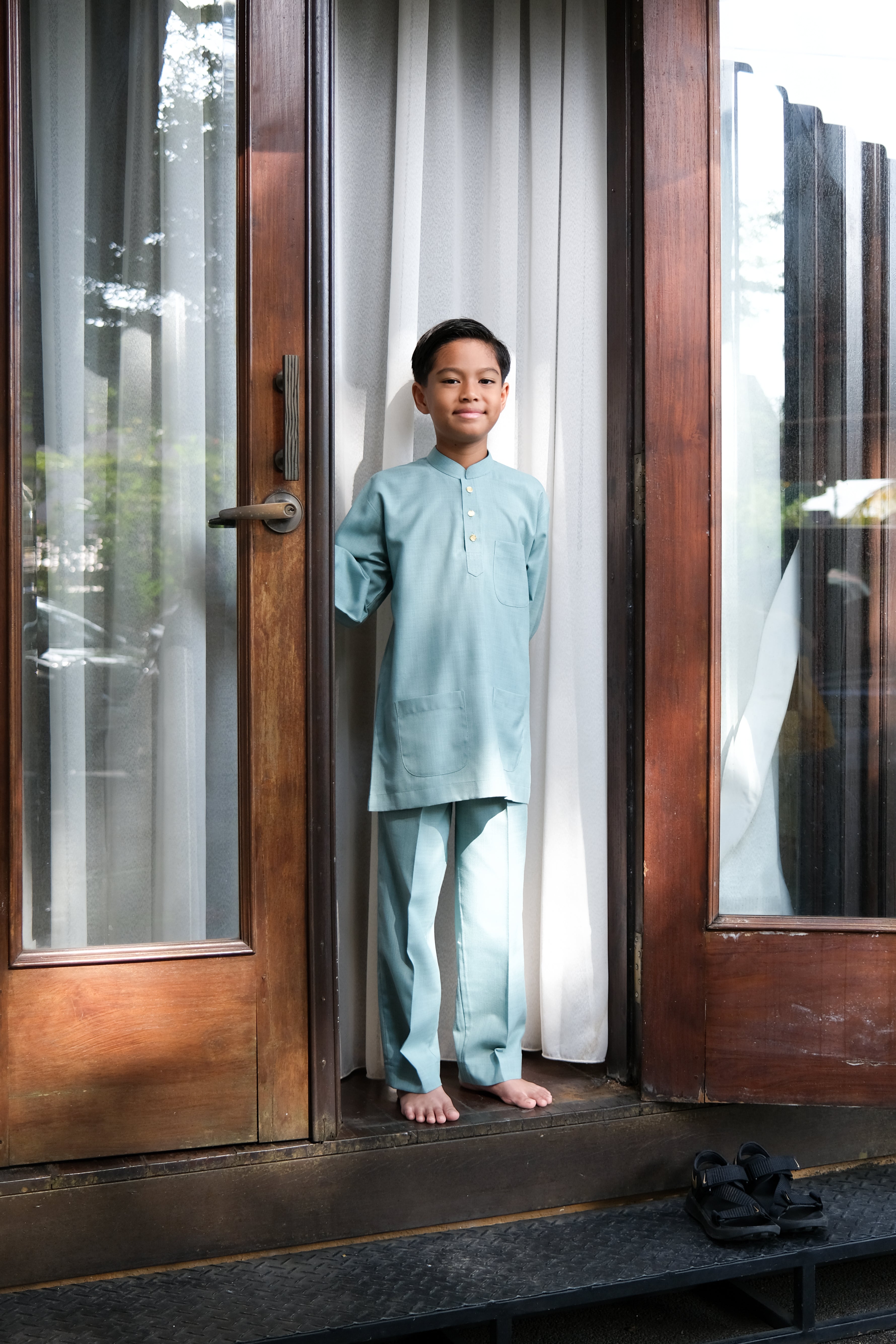 Tunku Kids in Dusty Green