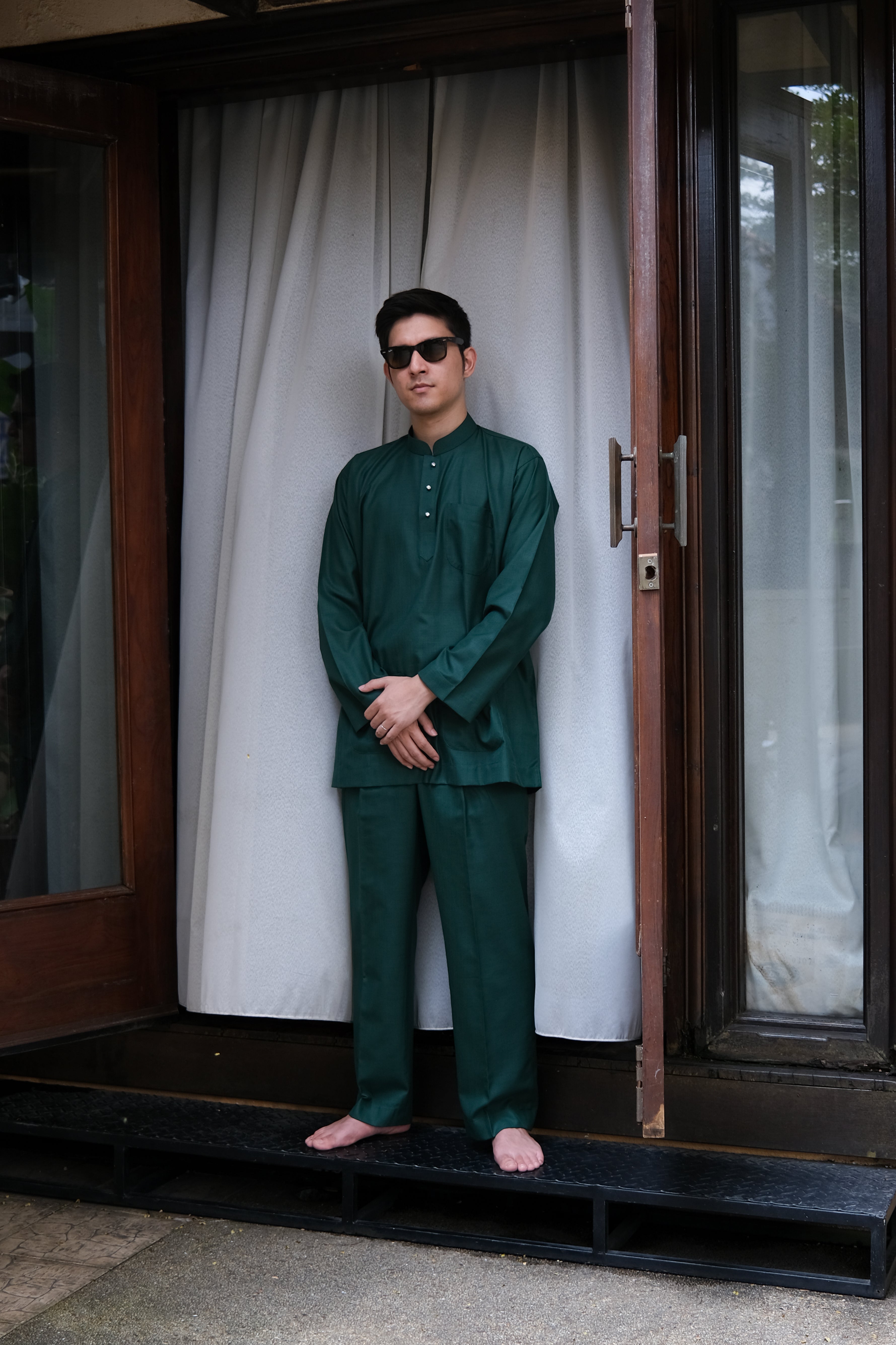 Tunku in Emerald Green