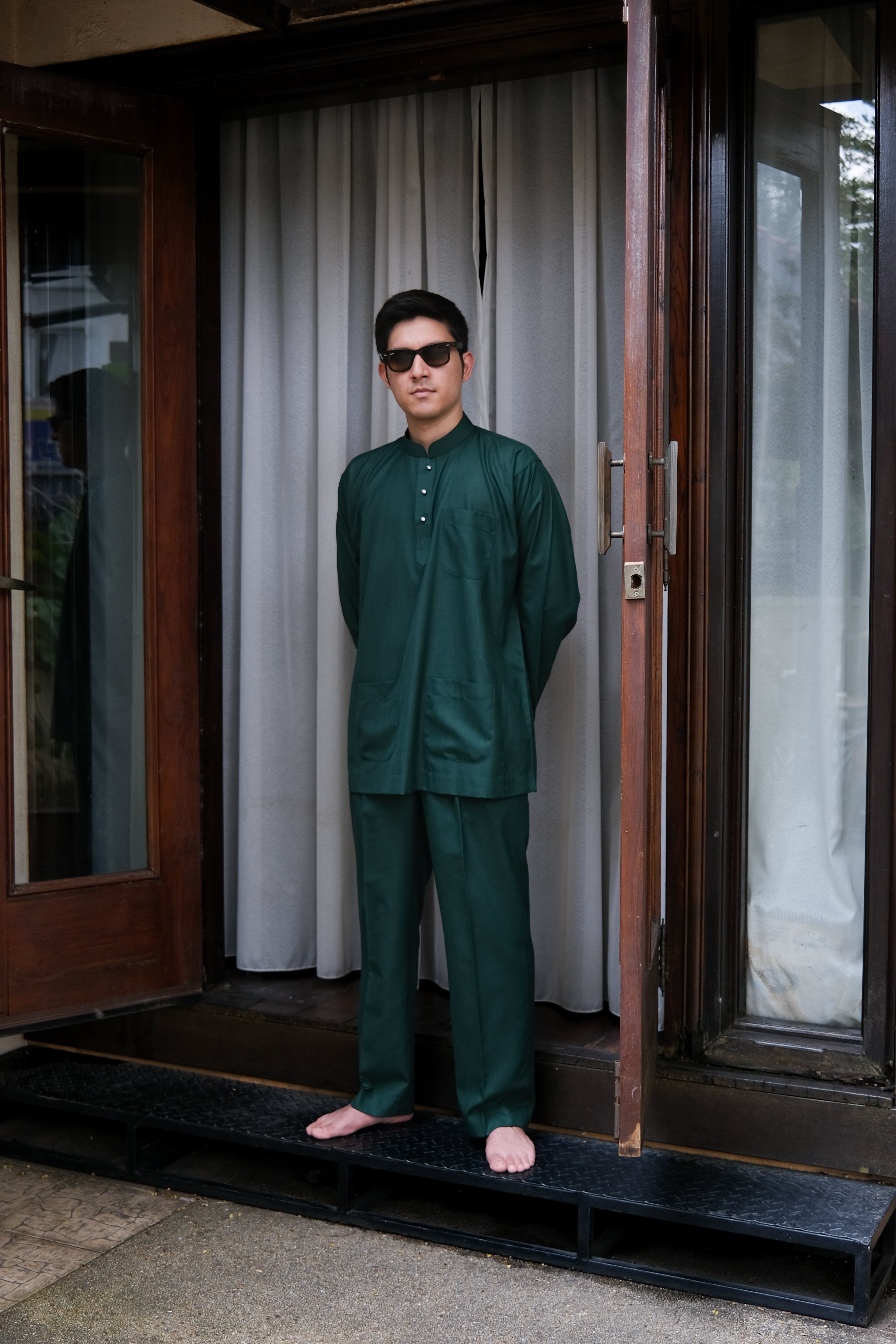 Tunku in Emerald Green