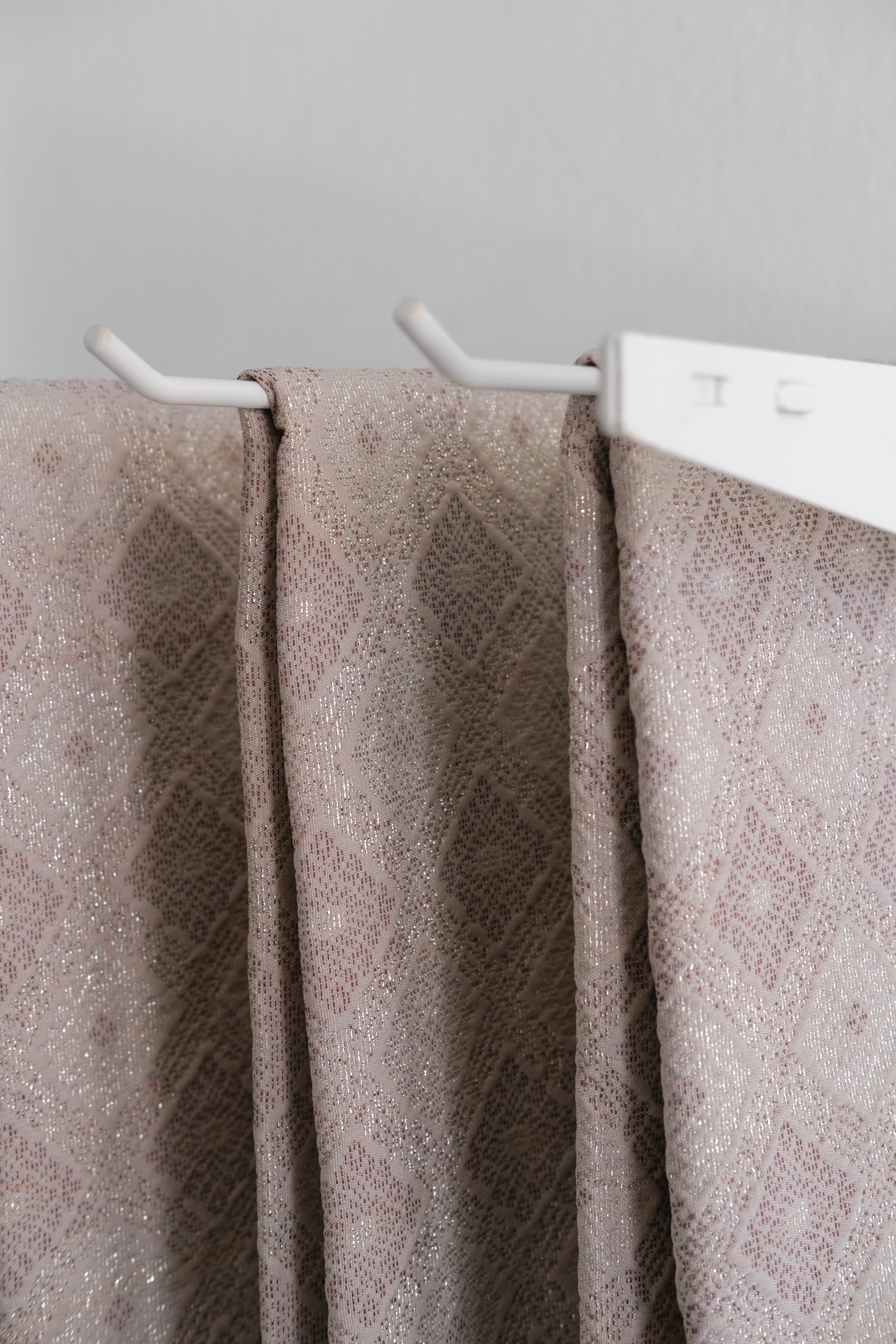 Songket Sampin in Gray Lilac