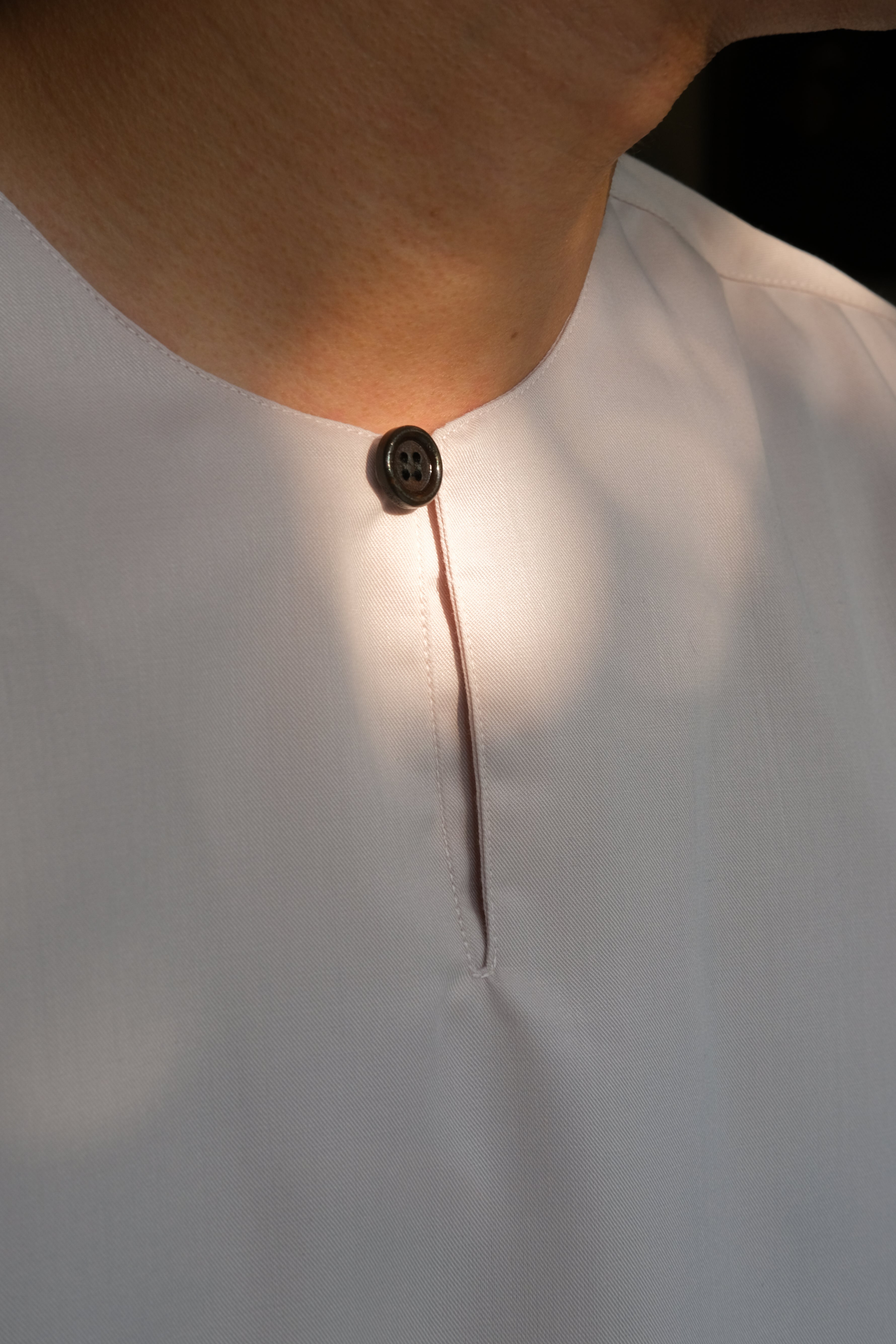 Long-sleeve Kurta in Soft Pink