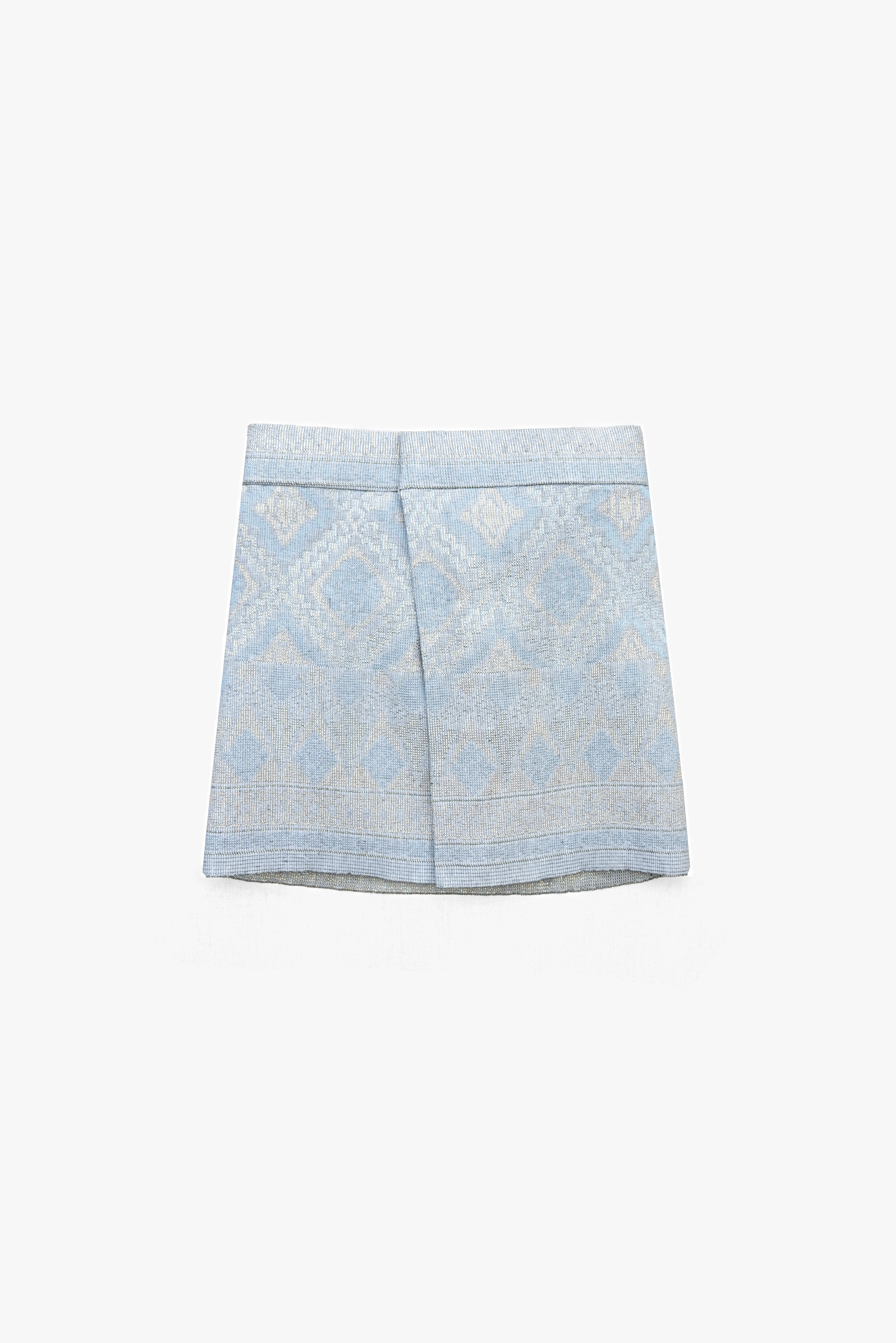 Songket Sampin Kids in Baby Blue