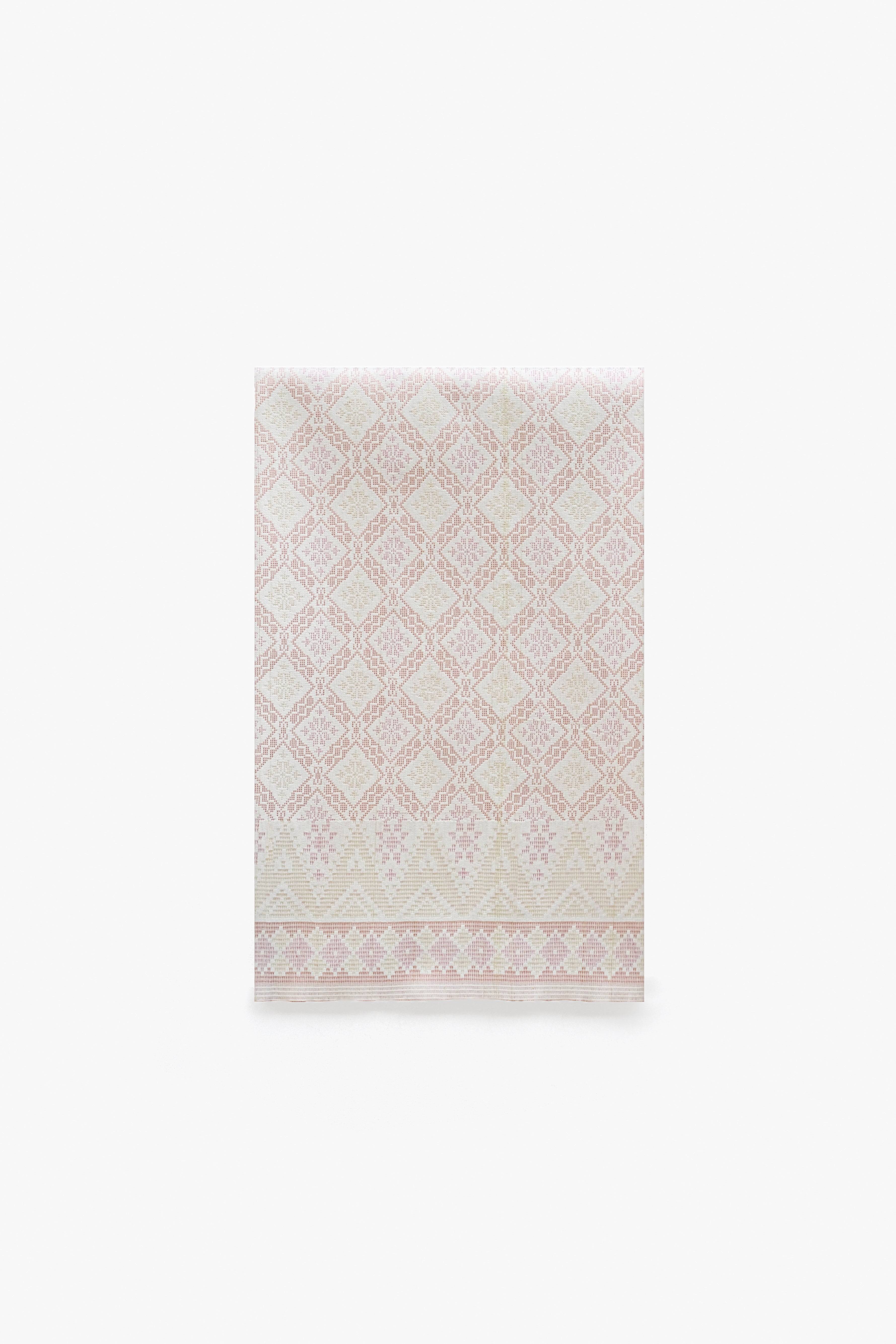 Songket Samping in Lemon Blush