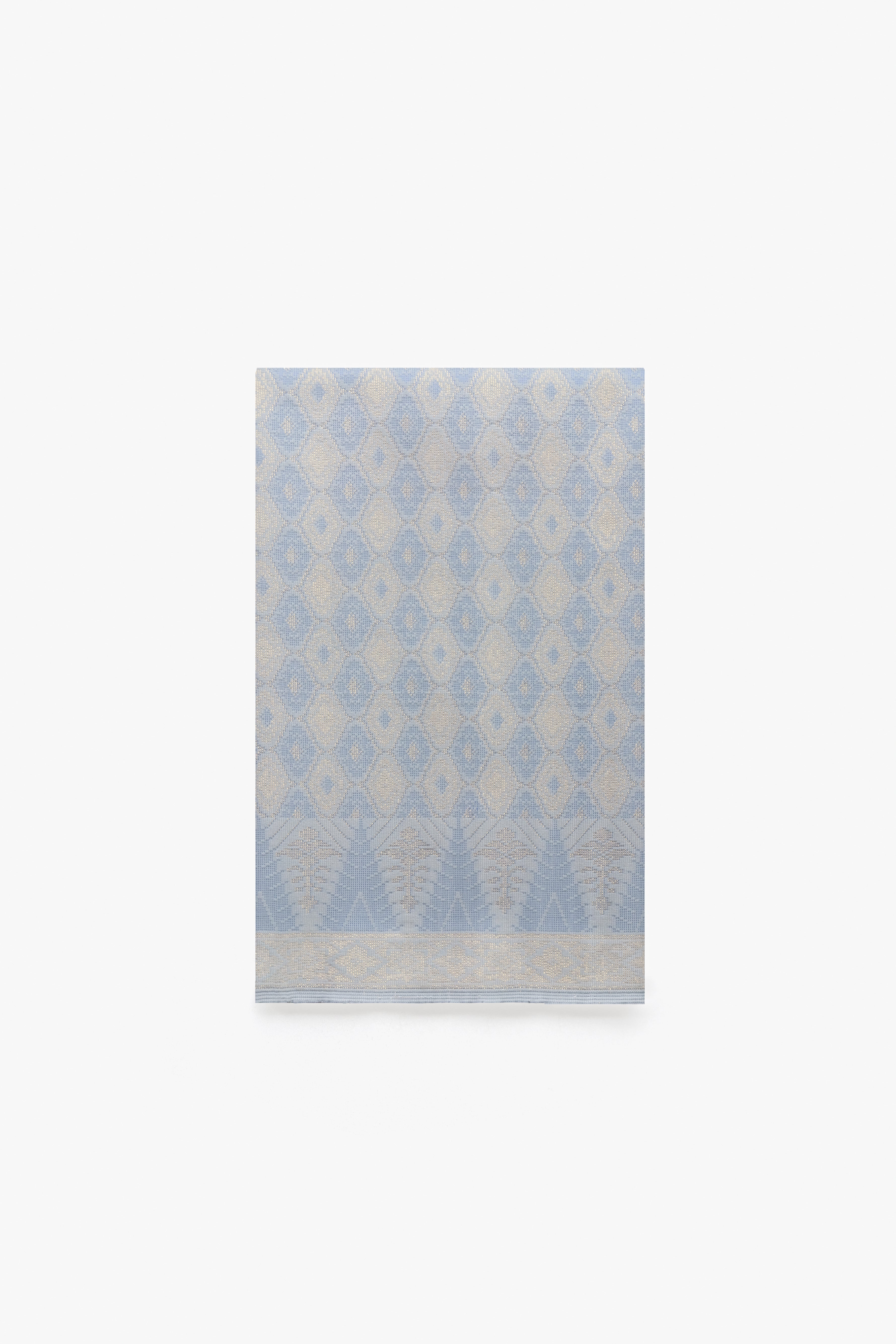 Songket Sampin in Blue Cloud