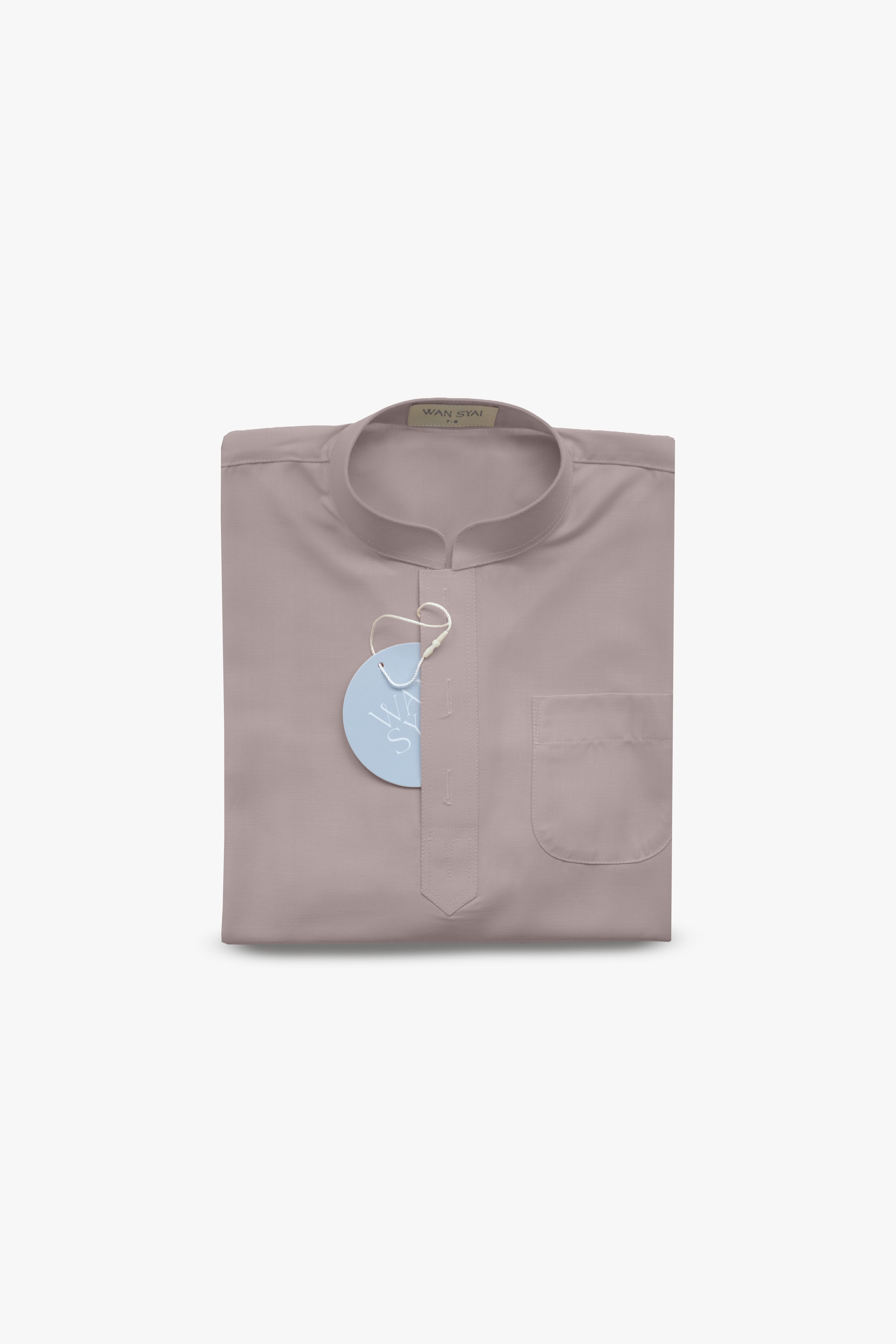 Tunku Kids with Pesak in Lilac Gray